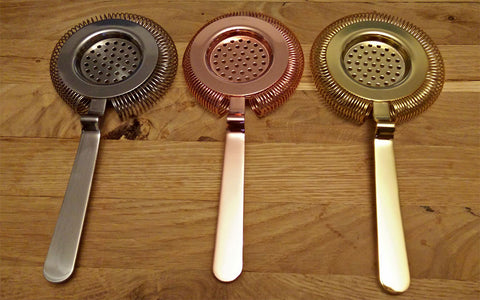 Japanese Hawthorne Strainer - Copper Finish