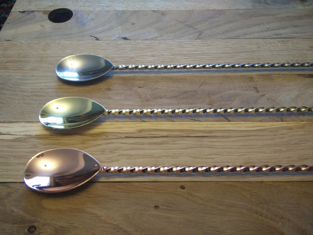 40cm Barspoon with Dowel gold
