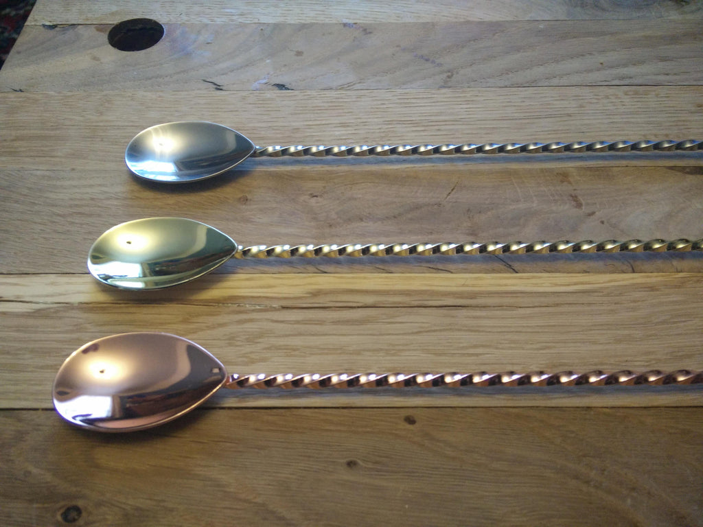 40cm Barspoon with Dowel Copper