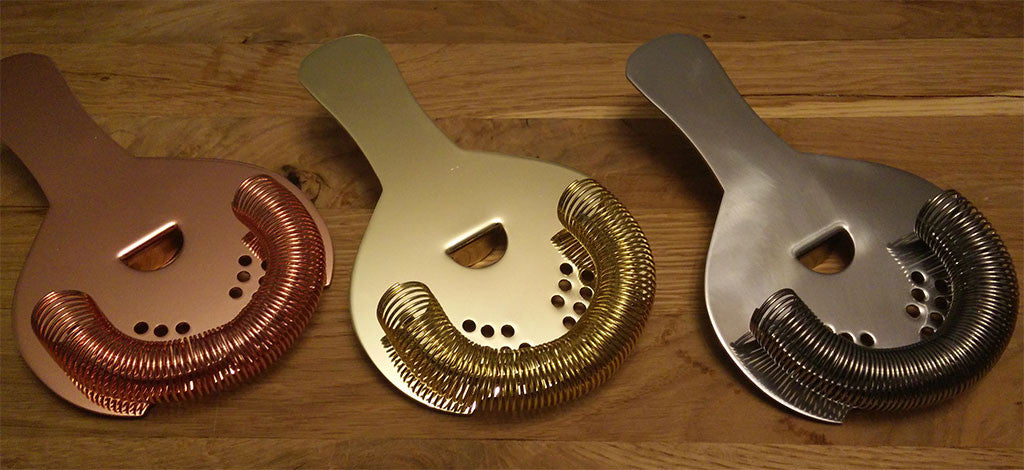 Modern Style Hawthorne Strainer - Gold Finish