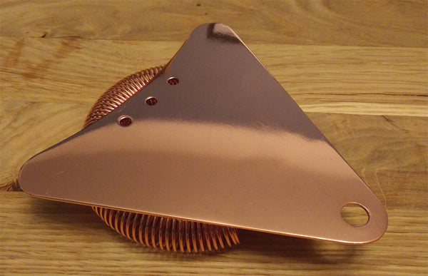 Triangle Strainer - Copper Finish