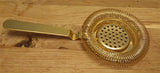 European Style Hawthorne Strainer - Gold Plated