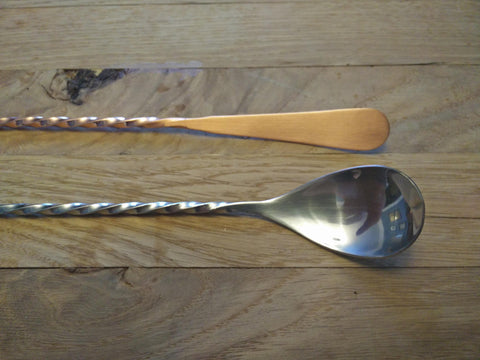 40cm Barspoon with Dowel Copper